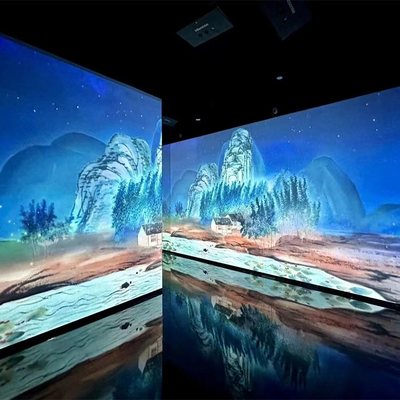 齐白石沉浸式数字光影艺术展-传统文化全息投影装置