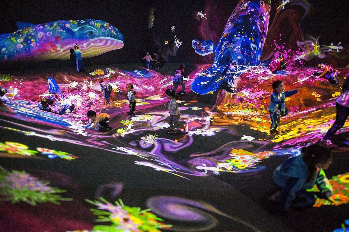 沉浸式全息艺术展——打造文化艺术产业新活力_互动_投影_观众